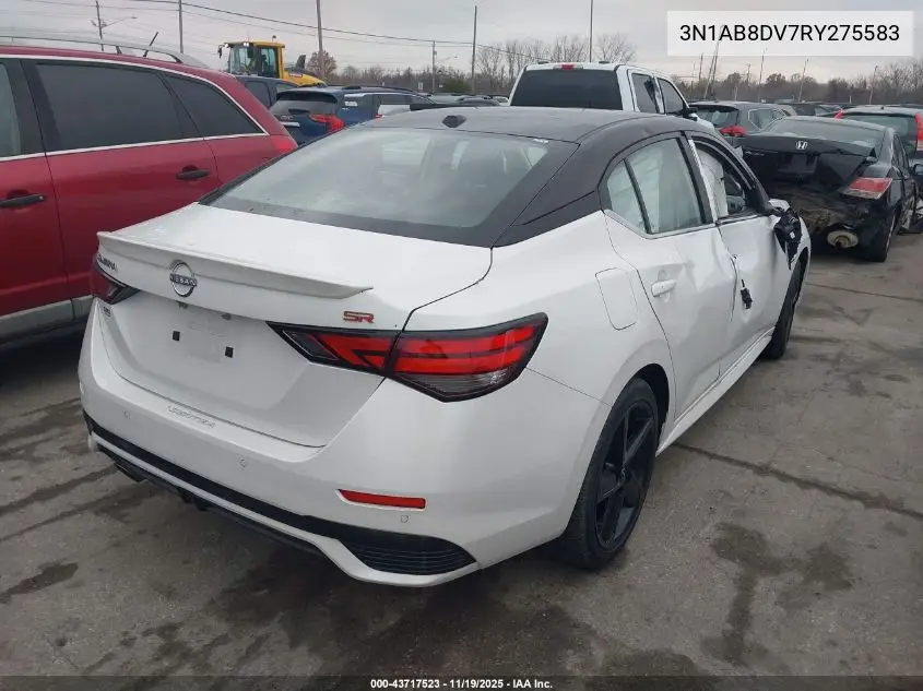 3N1AB8DV7RY275583 2024 Nissan Sentra Sr Xtronic Cvt