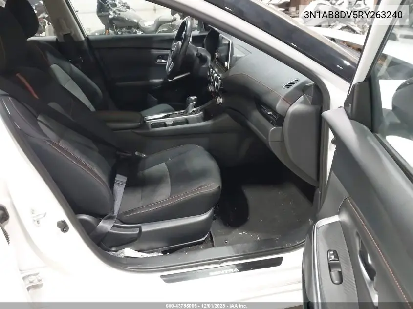 3N1AB8DV5RY263240 2024 Nissan Sentra Sr Xtronic Cvt