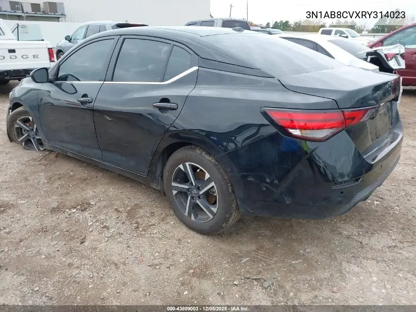 3N1AB8CVXRY314023 2024 Nissan Sentra Sv Xtronic Cvt