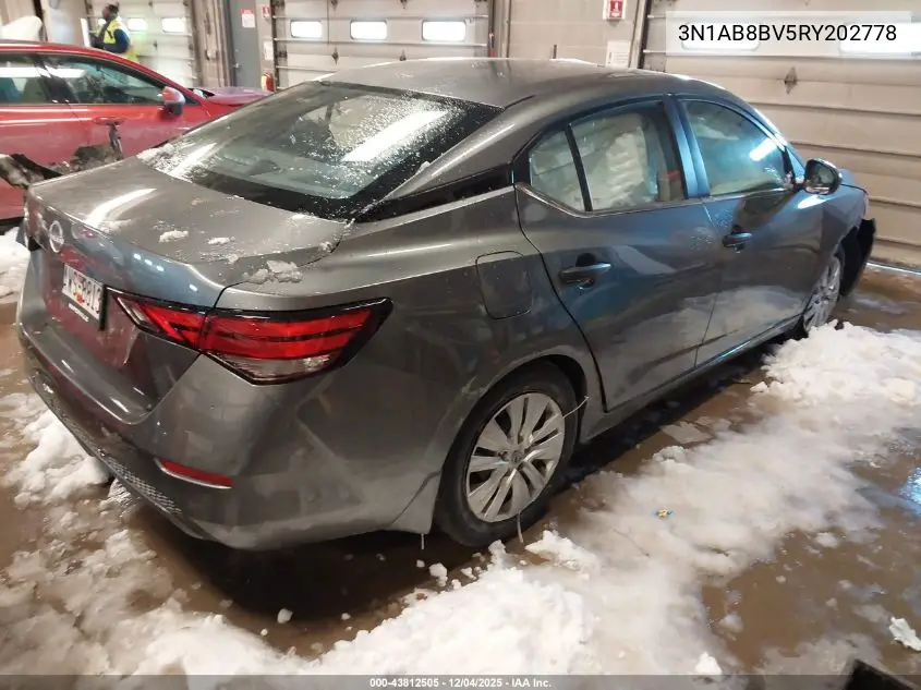 3N1AB8BV5RY202778 2024 Nissan Sentra S Xtronic Cvt