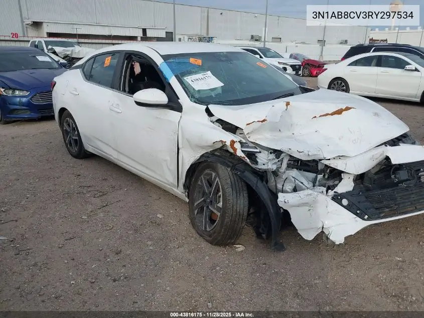 3N1AB8CV3RY297534 2024 Nissan Sentra Sv Xtronic Cvt