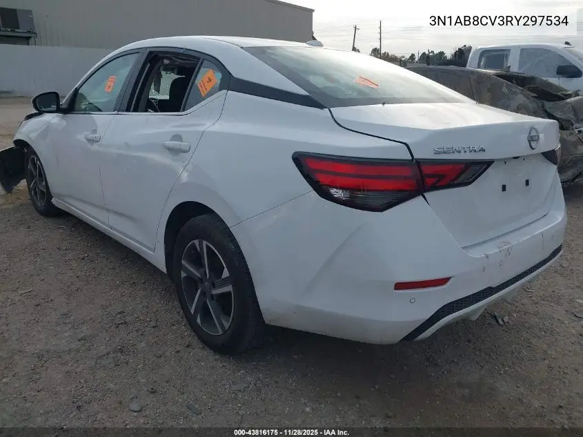 3N1AB8CV3RY297534 2024 Nissan Sentra Sv Xtronic Cvt