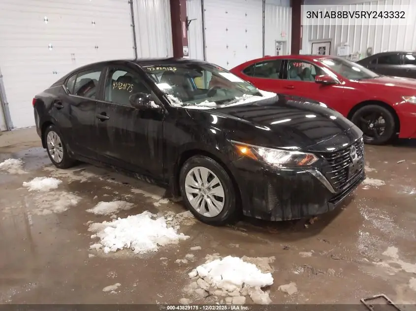 3N1AB8BV5RY243332 2024 Nissan Sentra S Xtronic Cvt