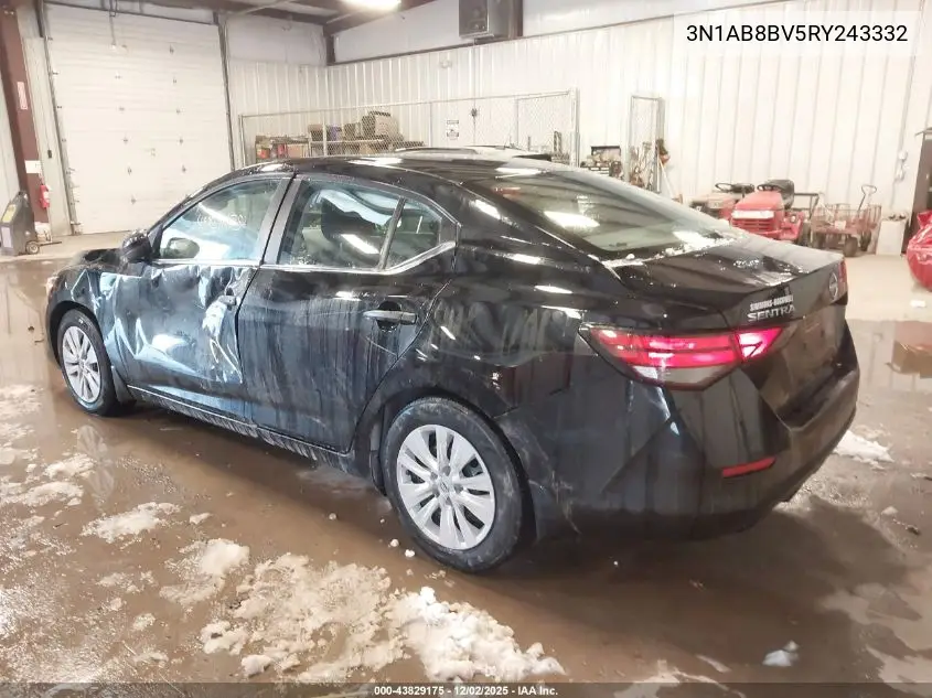 3N1AB8BV5RY243332 2024 Nissan Sentra S Xtronic Cvt