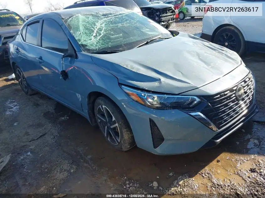 3N1AB8CV2RY263617 2024 Nissan Sentra Sv Xtronic Cvt