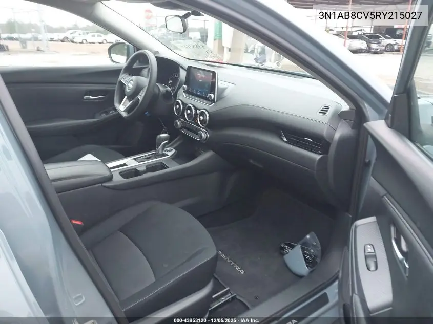 3N1AB8CV5RY215027 2024 Nissan Sentra Sv Xtronic Cvt