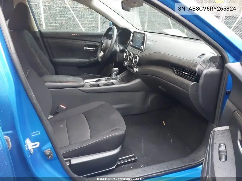 3N1AB8CV6RY265824 2024 Nissan Sentra Sv Xtronic Cvt