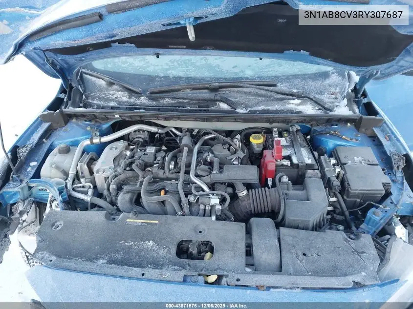 3N1AB8CV3RY307687 2024 Nissan Sentra Sv Xtronic Cvt