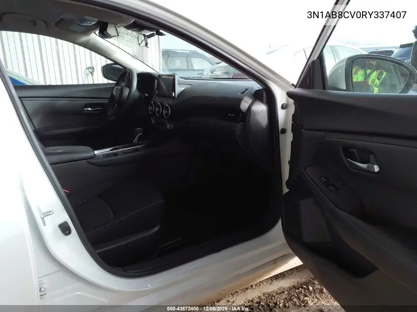 3N1AB8CV0RY337407 2024 Nissan Sentra Sv Xtronic Cvt
