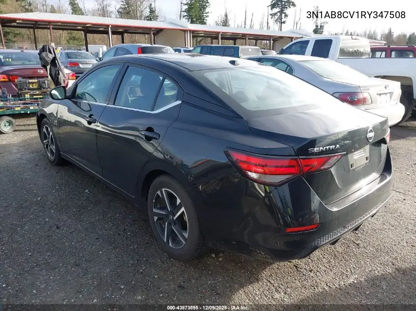 3N1AB8CV1RY347508 2024 Nissan Sentra Sv Xtronic Cvt