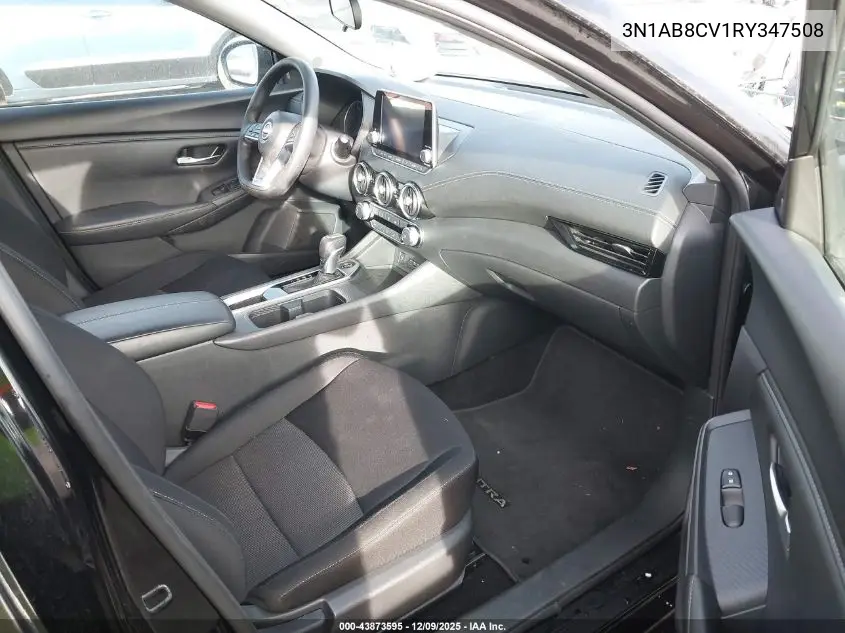 3N1AB8CV1RY347508 2024 Nissan Sentra Sv Xtronic Cvt