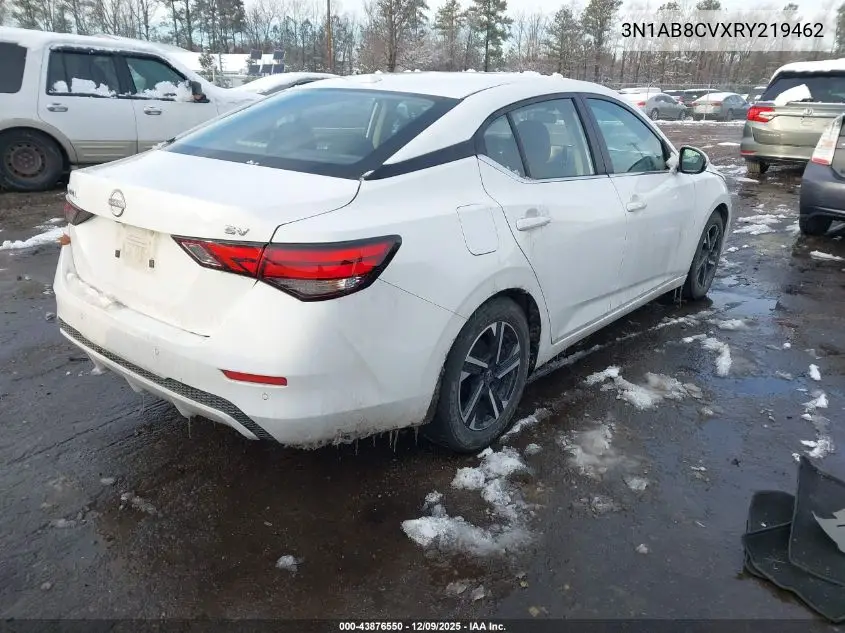 3N1AB8CVXRY219462 2024 Nissan Sentra Sv Xtronic Cvt