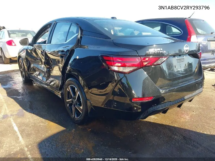 3N1AB8CV2RY293796 2024 Nissan Sentra Sv Xtronic Cvt