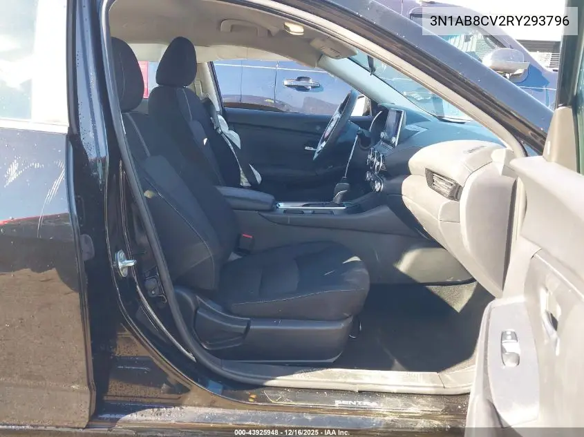 3N1AB8CV2RY293796 2024 Nissan Sentra Sv Xtronic Cvt