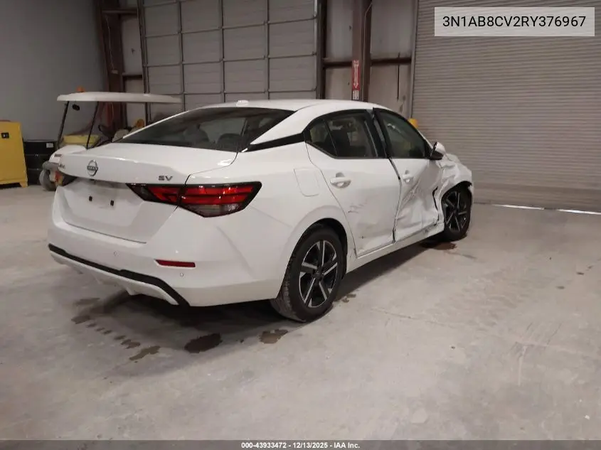 3N1AB8CV2RY376967 2024 Nissan Sentra Sv Xtronic Cvt