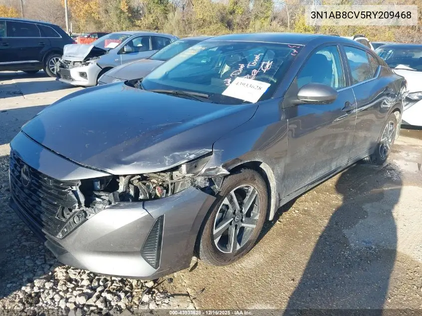 3N1AB8CV5RY209468 2024 Nissan Sentra Sv Xtronic Cvt