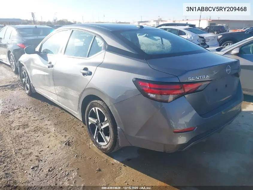 3N1AB8CV5RY209468 2024 Nissan Sentra Sv Xtronic Cvt