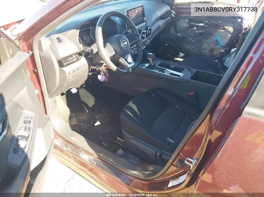 3N1AB8CV0RY317738 2024 Nissan Sentra Sv Xtronic Cvt