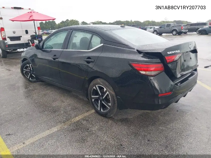 3N1AB8CV1RY207703 2024 Nissan Sentra Sv Xtronic Cvt