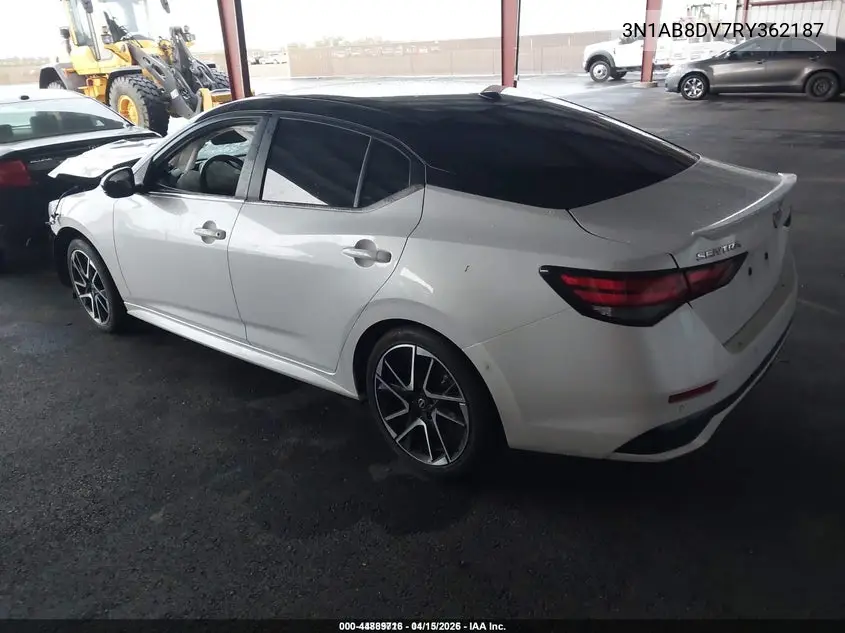 3N1AB8DV7RY362187 2024 Nissan Sentra Sr Xtronic Cvt