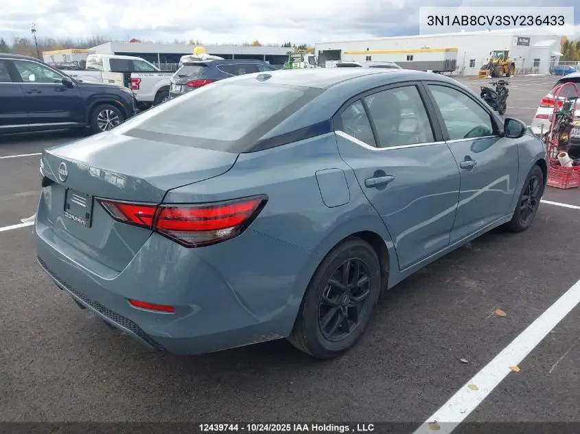 3N1AB8CV3SY236433 2025 Nissan Sentra Sv