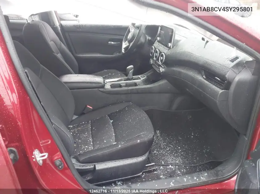 3N1AB8CV4SY295801 2025 Nissan Sentra Sv