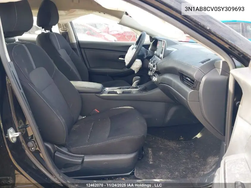 3N1AB8CV0SY309693 2025 Nissan Sentra Sv