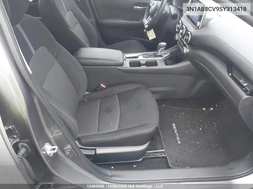 3N1AB8CV9SY313418 2025 Nissan Sentra Sv
