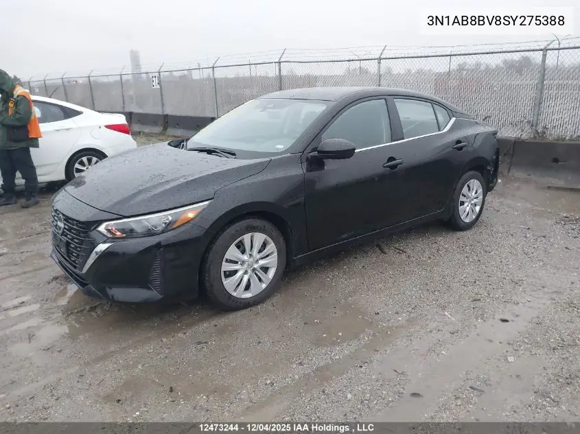 3N1AB8BV8SY275388 2025 Nissan Sentra S/S Plus