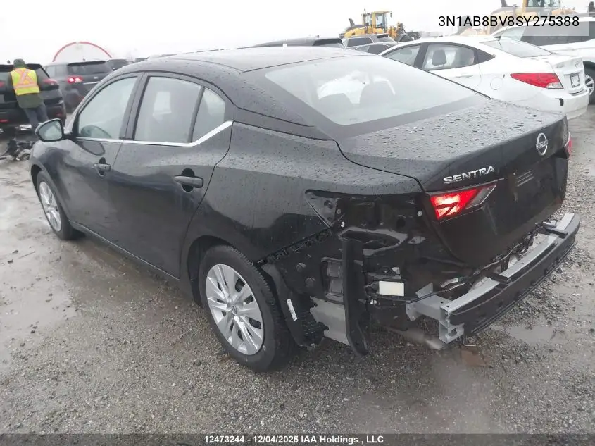 3N1AB8BV8SY275388 2025 Nissan Sentra S/S Plus