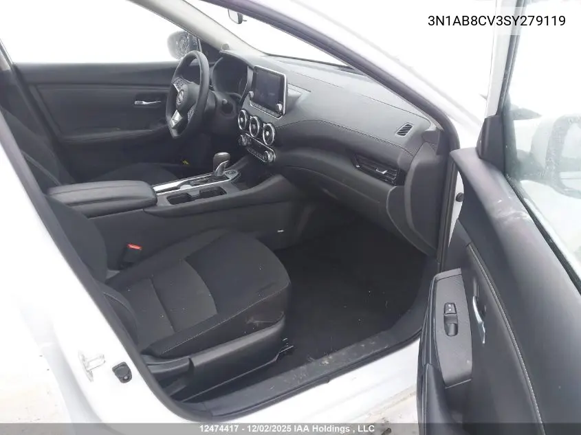 3N1AB8CV3SY279119 2025 Nissan Sentra Sv