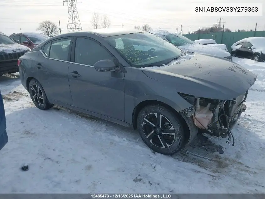 3N1AB8CV3SY279363 2025 Nissan Sentra Sv