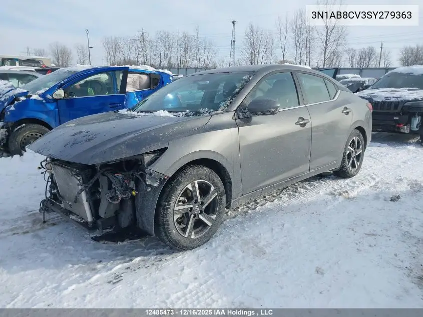 3N1AB8CV3SY279363 2025 Nissan Sentra Sv