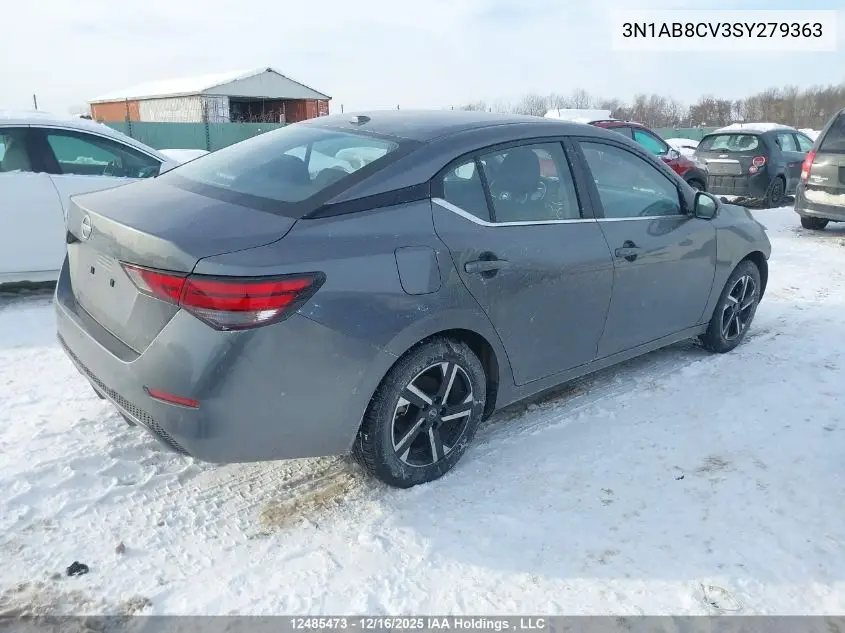 3N1AB8CV3SY279363 2025 Nissan Sentra Sv