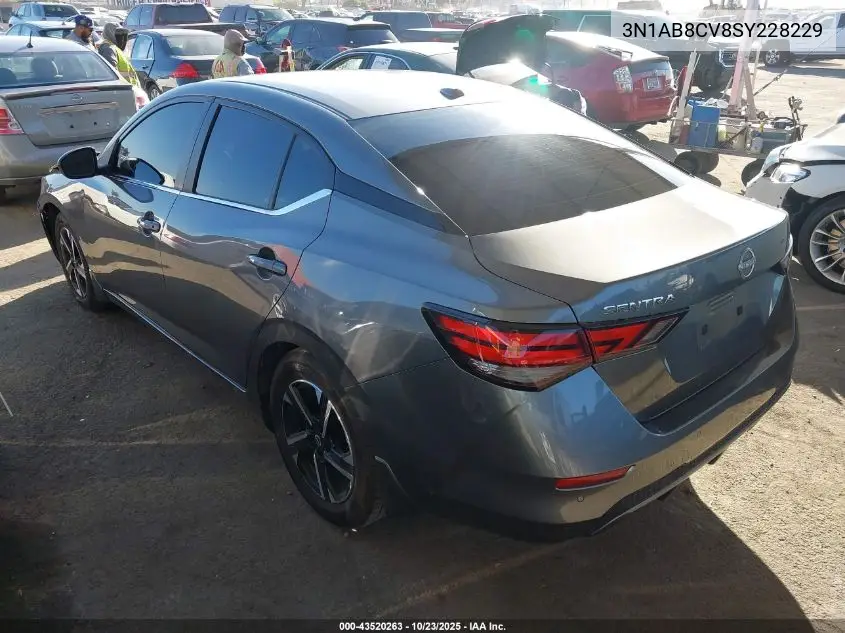 3N1AB8CV8SY228229 2025 Nissan Sentra Sv