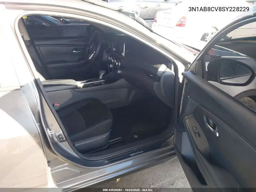 3N1AB8CV8SY228229 2025 Nissan Sentra Sv