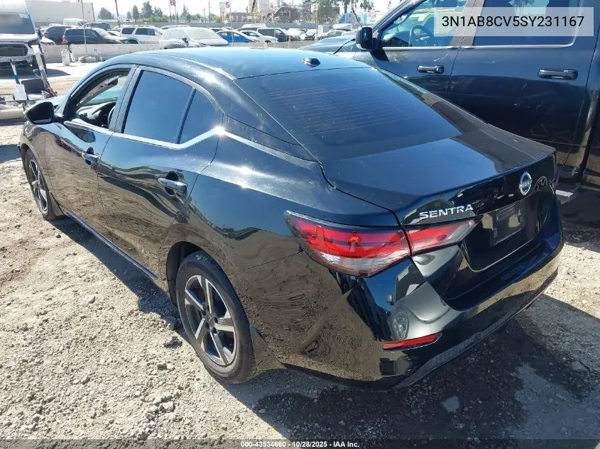 3N1AB8CV5SY231167 2025 Nissan Sentra Sv