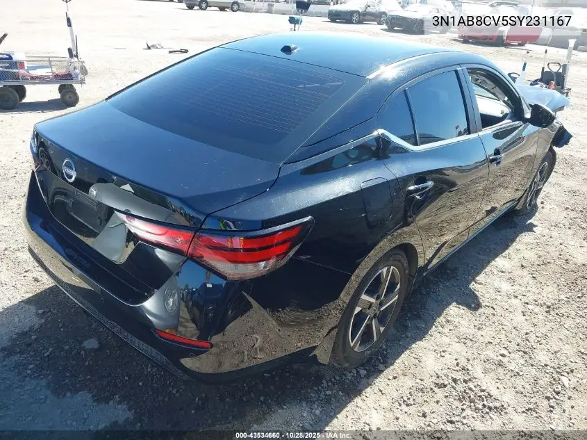 3N1AB8CV5SY231167 2025 Nissan Sentra Sv