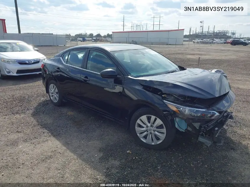 3N1AB8BV3SY219049 2025 Nissan Sentra S