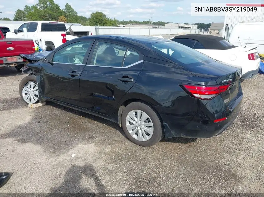 3N1AB8BV3SY219049 2025 Nissan Sentra S