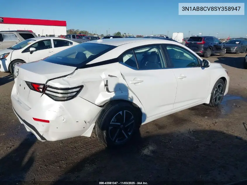 3N1AB8CV8SY358947 2025 Nissan Sentra Sv
