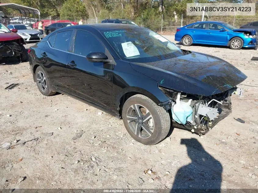 3N1AB8CV3SY214223 2025 Nissan Sentra Sv