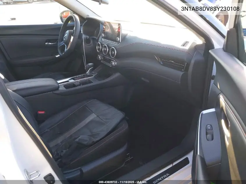 3N1AB8DV8SY230108 2025 Nissan Sentra Sr