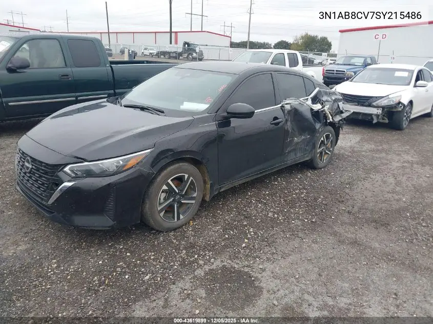 3N1AB8CV7SY215486 2025 Nissan Sentra Sv