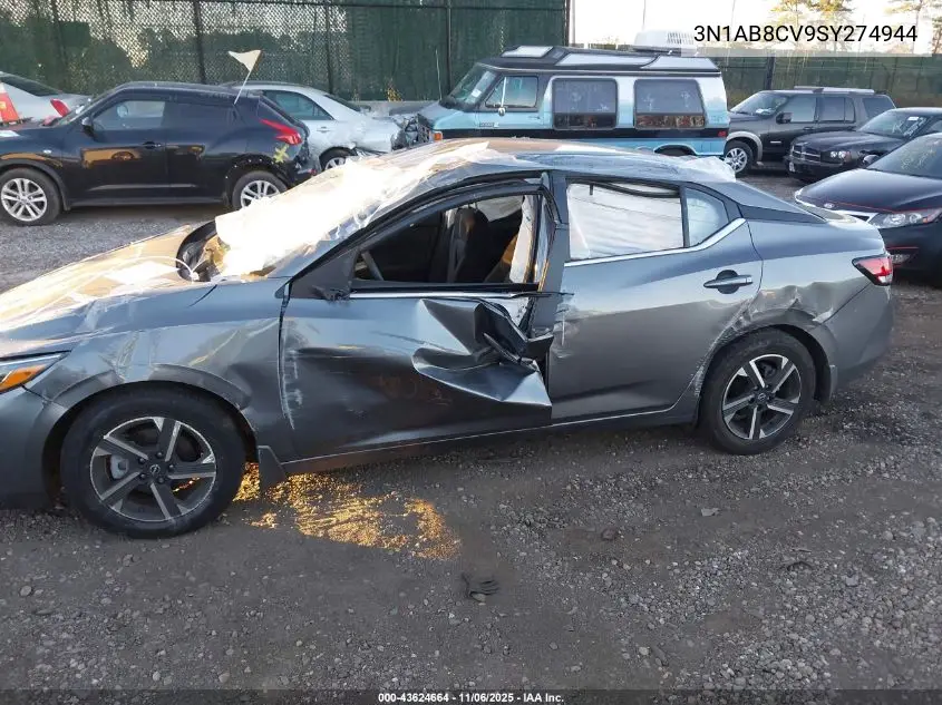 3N1AB8CV9SY274944 2025 Nissan Sentra Sv