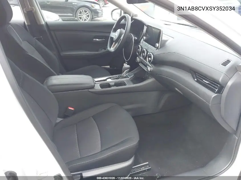 3N1AB8CVXSY352034 2025 Nissan Sentra Sv