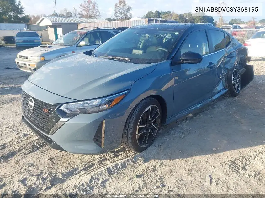 3N1AB8DV6SY368195 2025 Nissan Sentra Sr