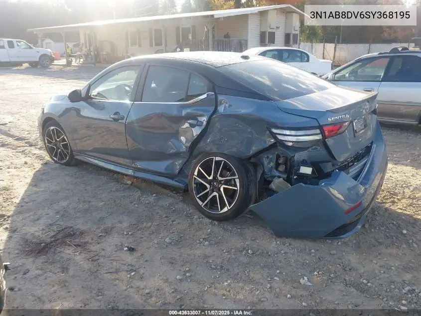 3N1AB8DV6SY368195 2025 Nissan Sentra Sr