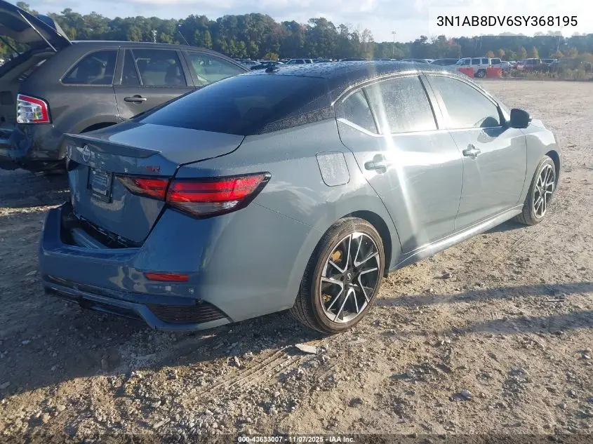 3N1AB8DV6SY368195 2025 Nissan Sentra Sr