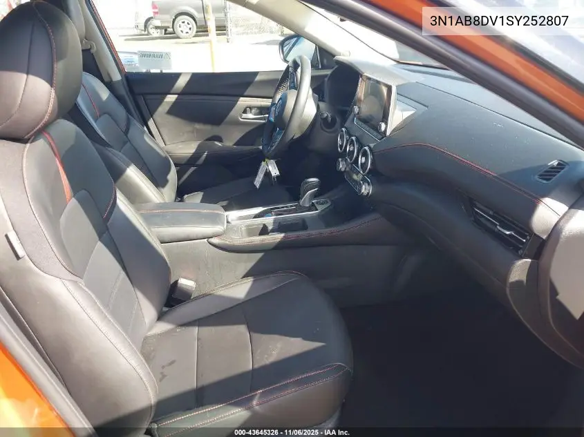 3N1AB8DV1SY252807 2025 Nissan Sentra Sr
